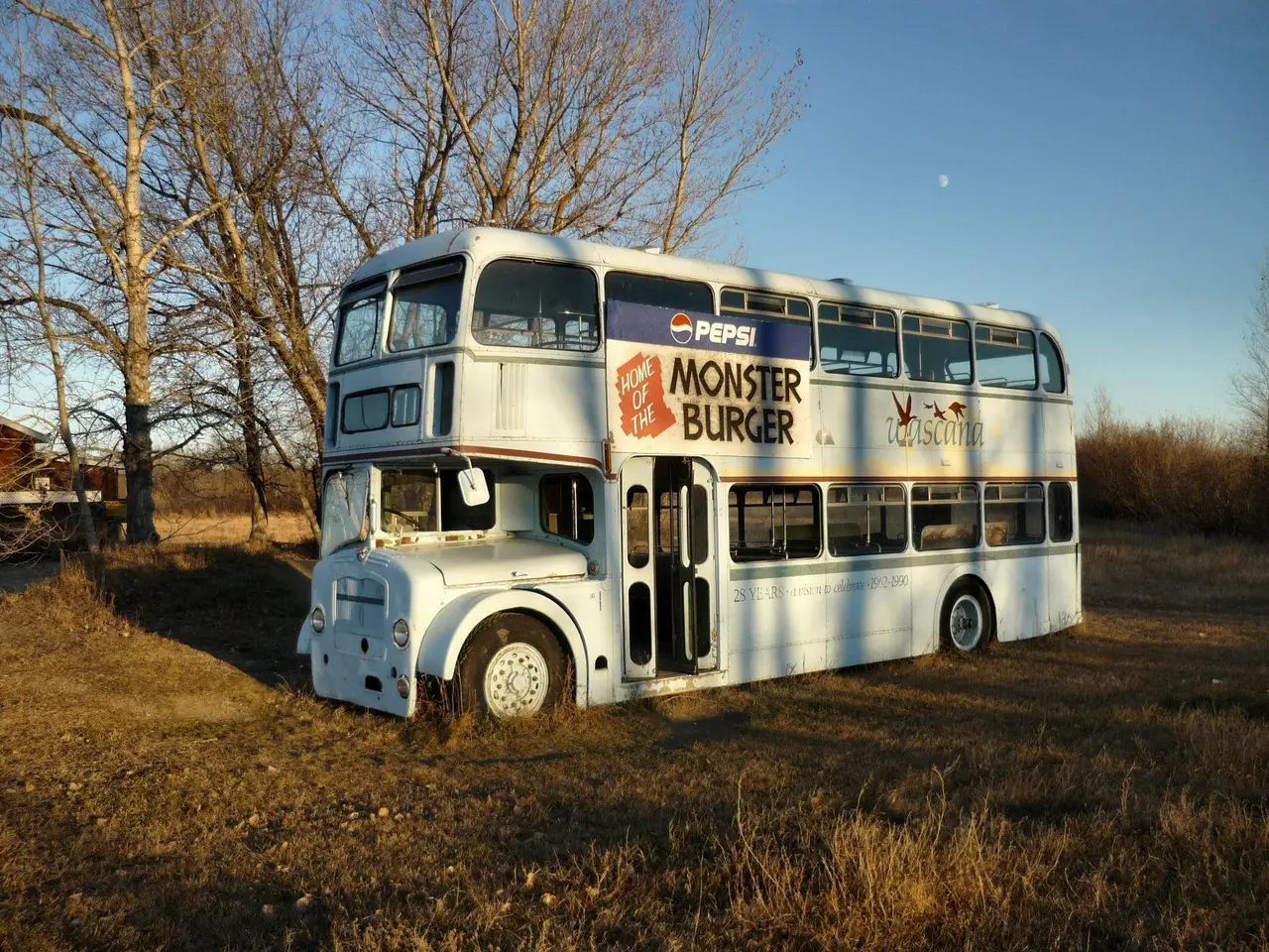 Double-decker Monster Burger bus, 2008