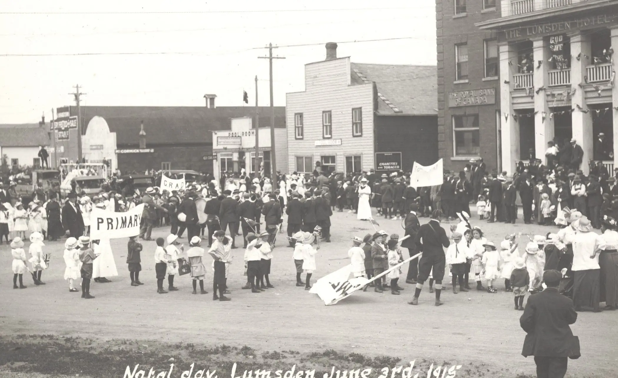 Natal Day celebration on Main Street, Lumsden